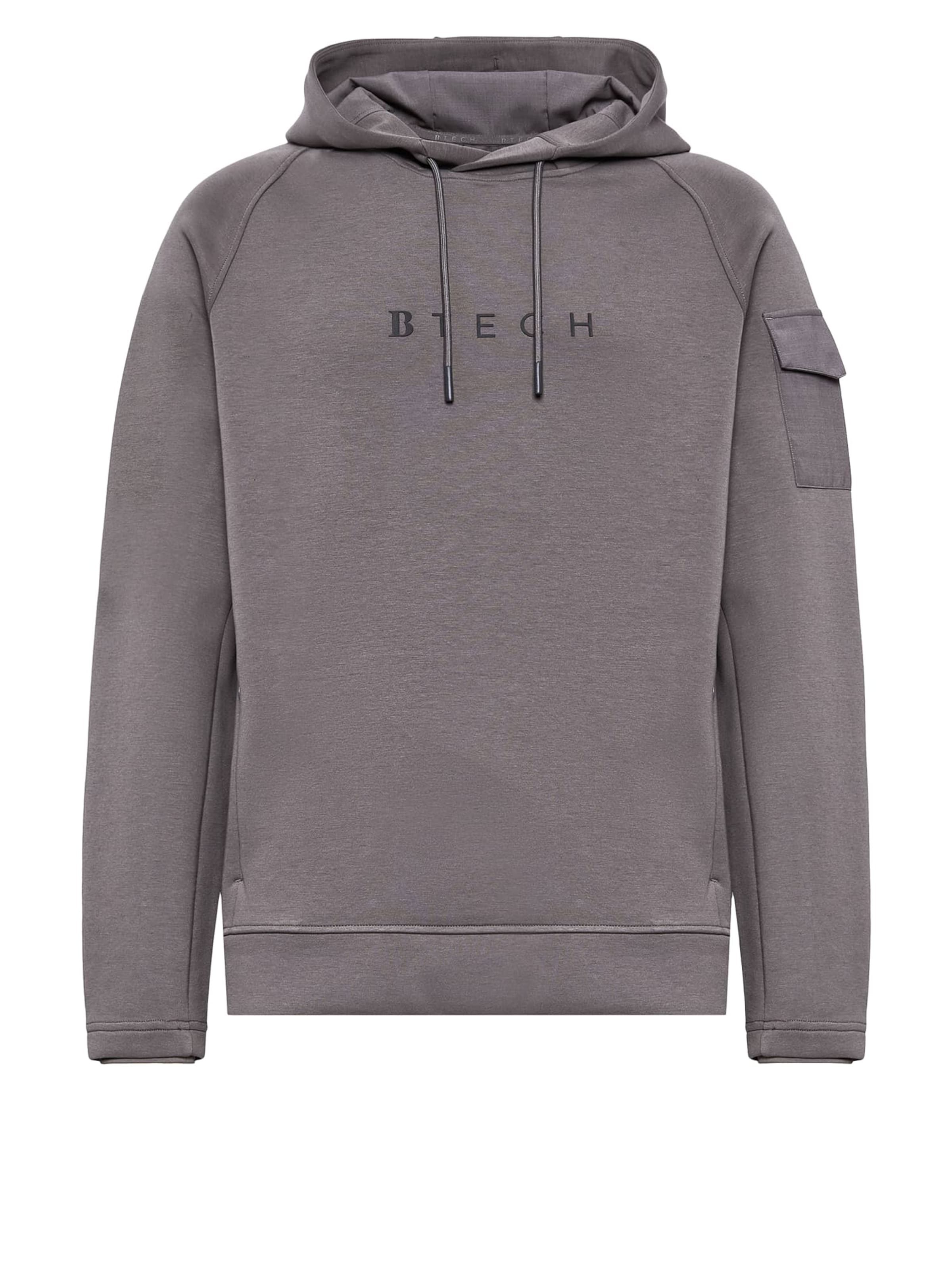 Boggi Milano Μπλούζα φούτερ σε γκρι: μπροστά