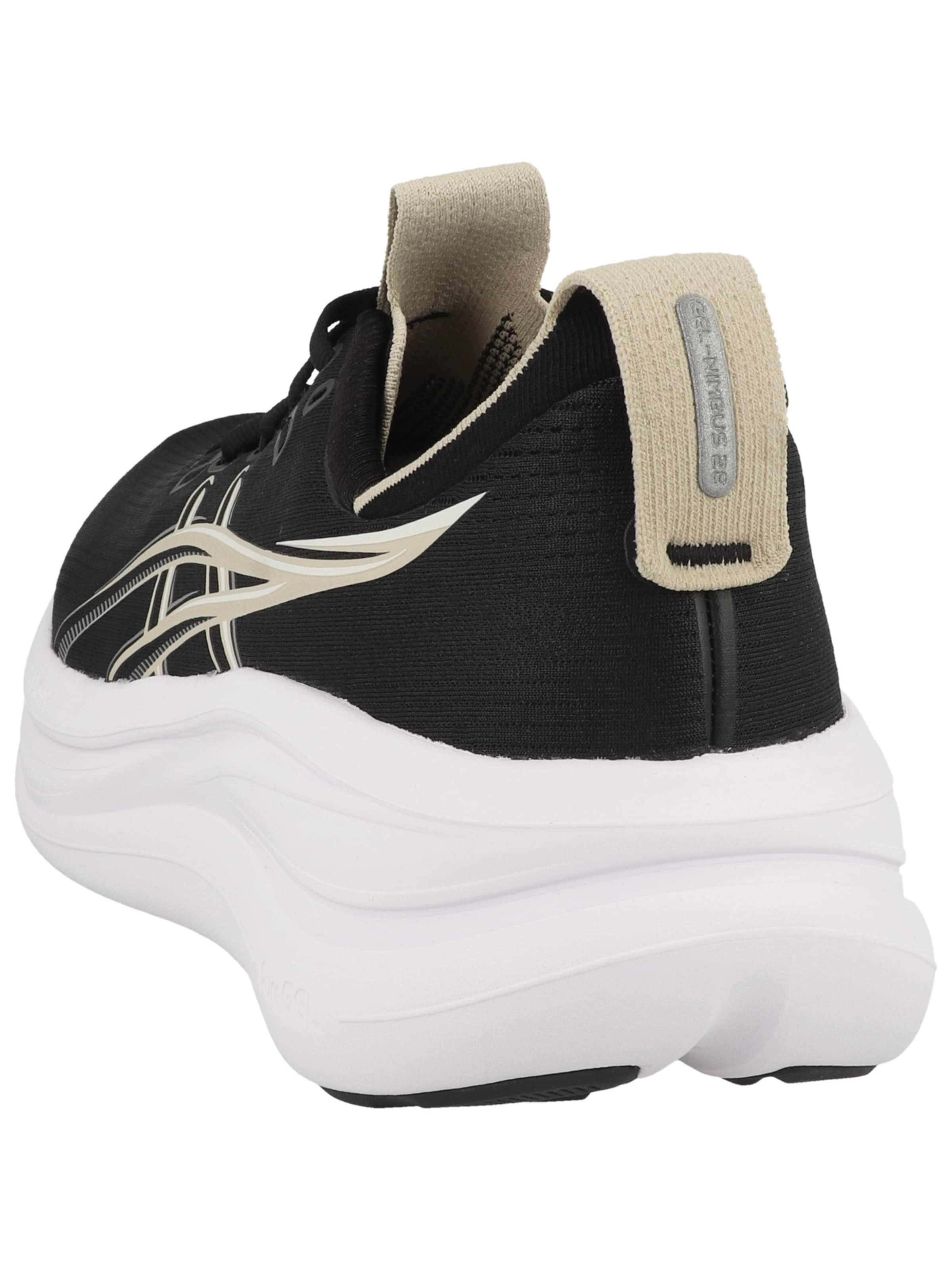 Chaussure de course 'Gel-Nimbus 28' ASICS en noir
