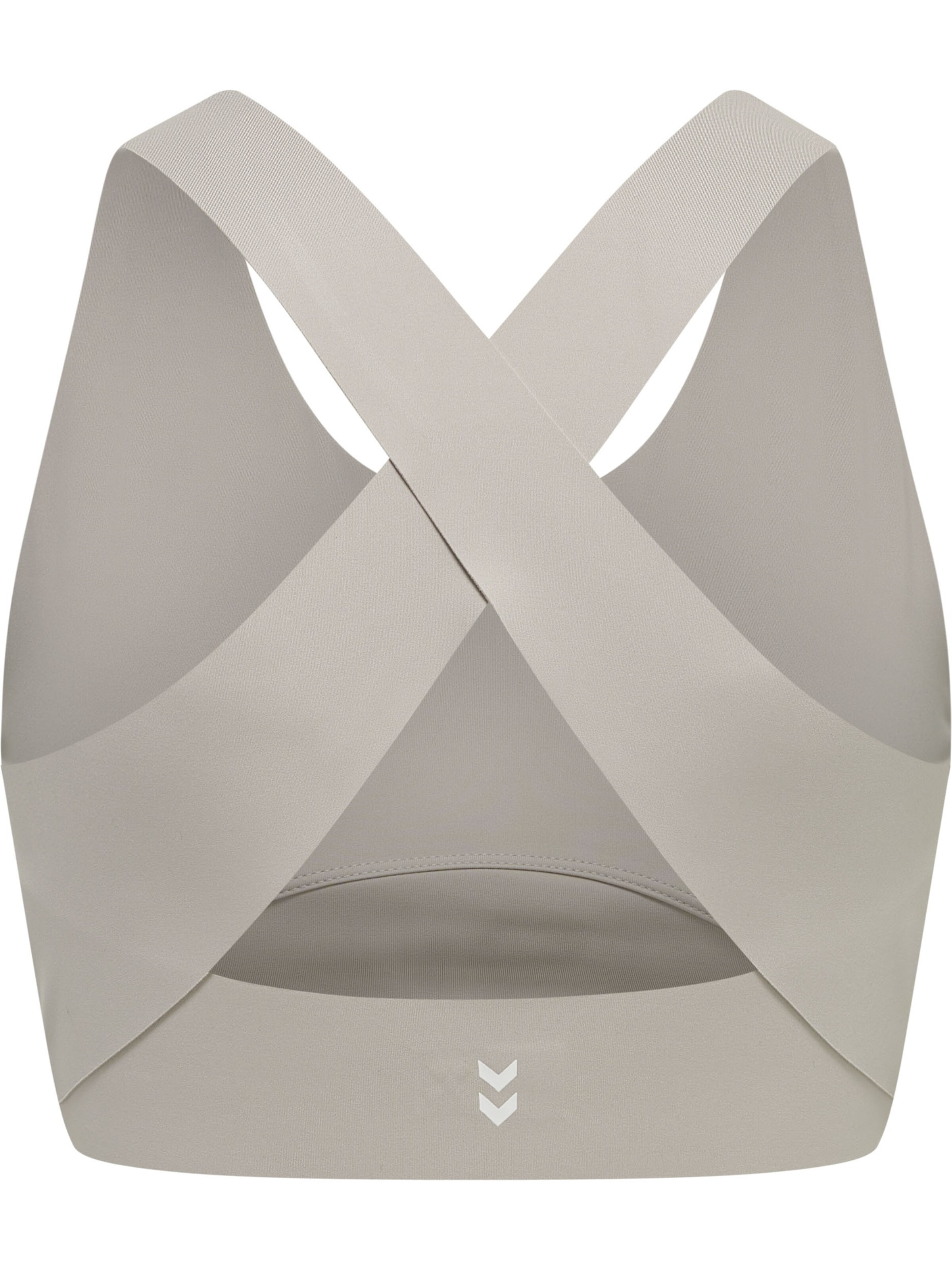 Hummel Bustier Sports-BH i grå