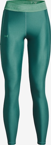 UNDER ARMOUR Sportovní kalhoty – zelená: přední strana