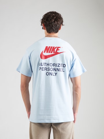 Nike Sportswear Футболка в Синий: спереди