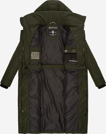 MARIKOO Winter Coat 'Ayumii' in Green