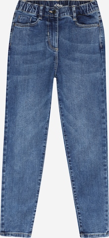 s.Oliver Tapered Jeans in Blue: front