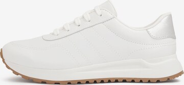 Kazar - Zapatillas deportivas bajas en blanco: frente