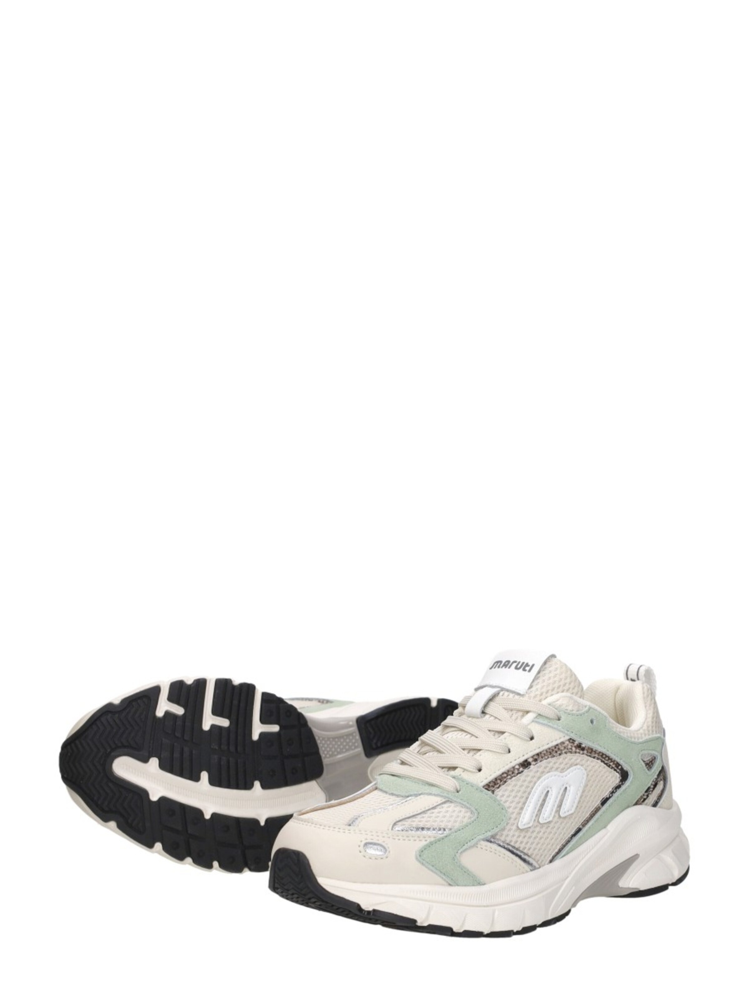 Baskets basses 'Nima' MARUTI en blanc