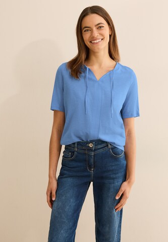 CECIL Shirt in Blue: front