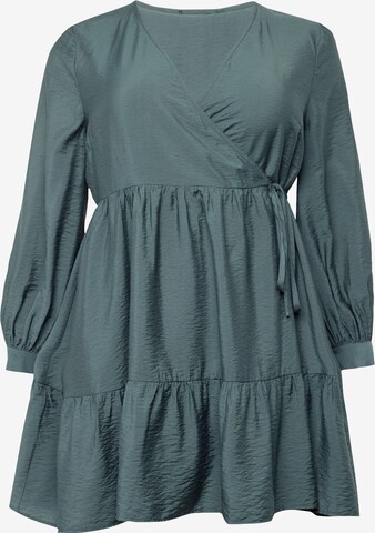 Guido Maria Kretschmer Curvy - Vestido 'Lanea' en verde: frente