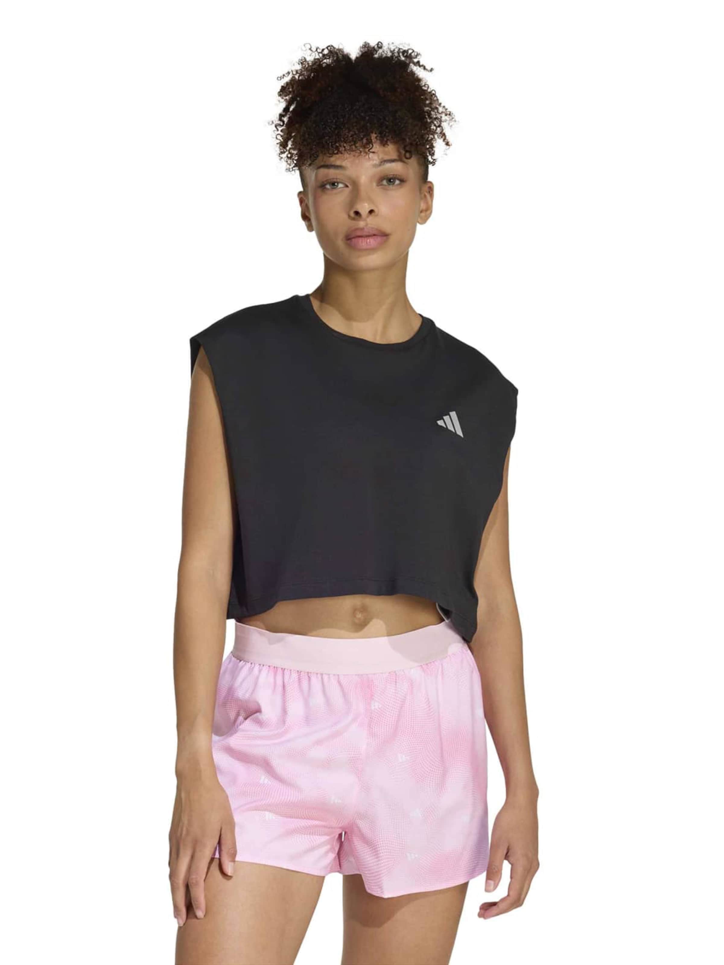 ADIDAS PERFORMANCE Sporttop 'Adi365 Essentials' in Zwart: voorkant