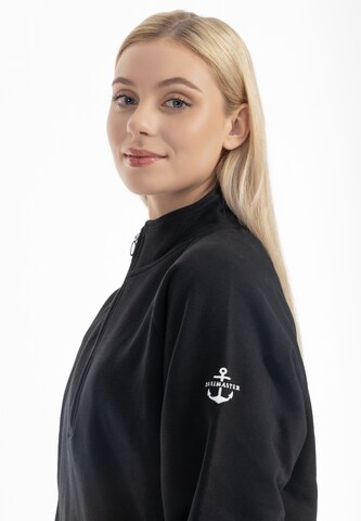 DreiMaster Maritim Sweatshirt 'Bridgeport' in Zwart