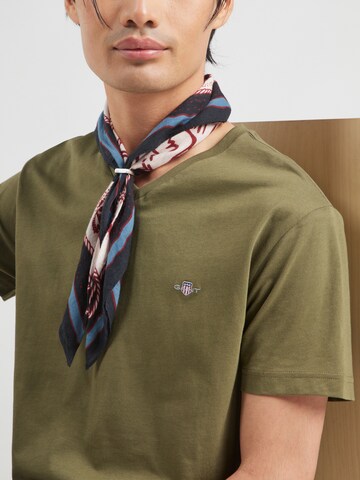 GANT Футболка в Зеленый