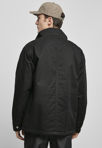 Urban Classics Between-Season Jacket in Black