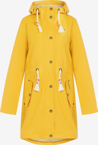 Schmuddelwedda Raincoat 'Bridgeport' in Yellow: front