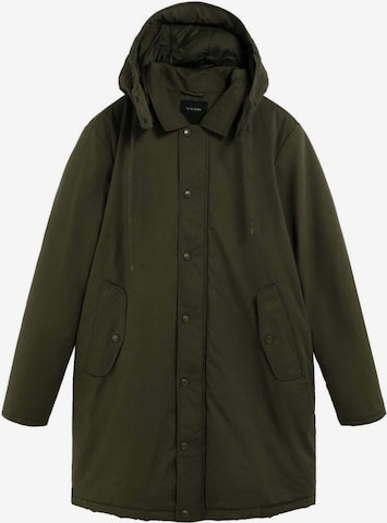 Scalpers Prehodna jakna 'New Geller' | zelena barva: sprednja stran