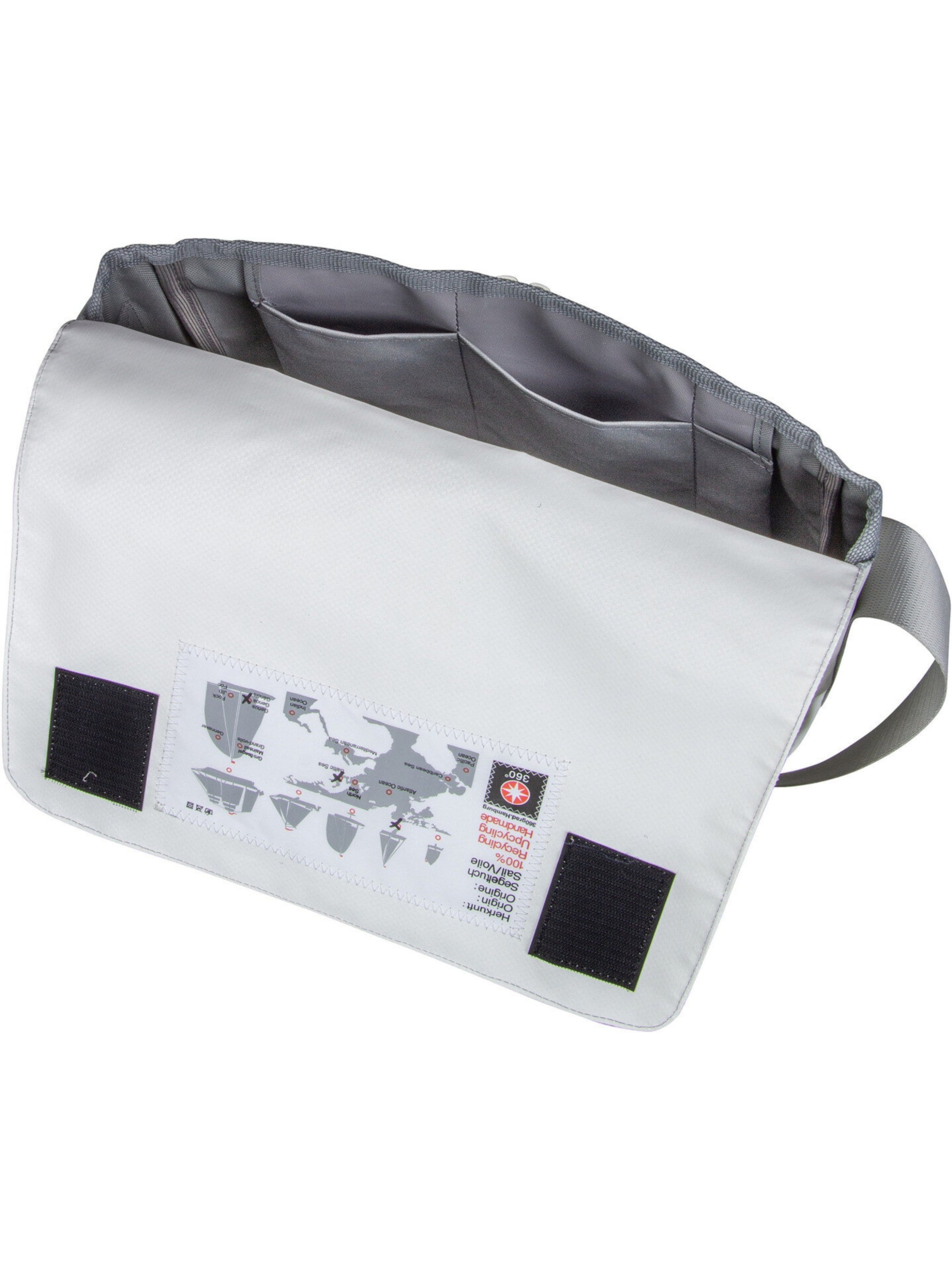 360 Grad Crossbody Bag 'Barkasse Mini' in White