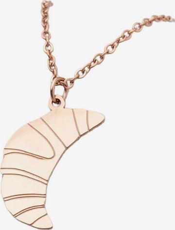 LUUK LIFESTYLE Necklace in Gold: front