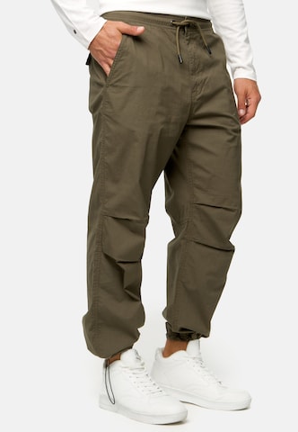 Regular Pantalon ' Marcos ' INDICODE JEANS en vert