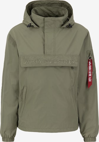 ALPHA INDUSTRIES Övergångsjacka i grön: framsida