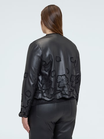 Veste mi-saison Fiorella Rubino en noir