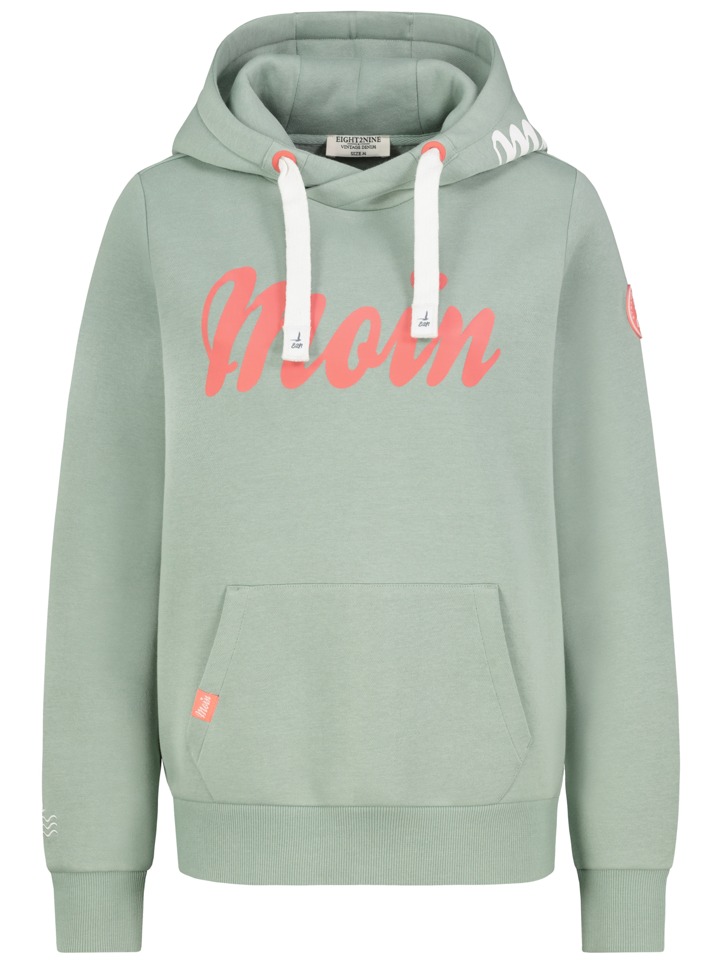 Eight2Nine Sweatshirt 'Küste' in Green: front