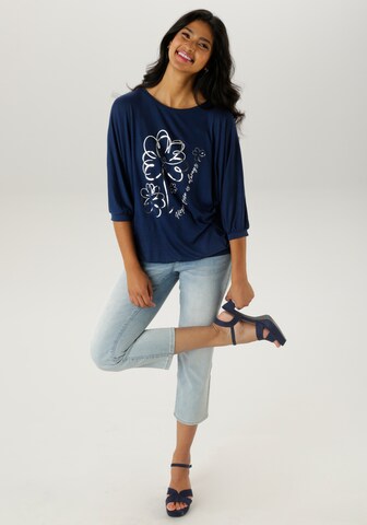 Aniston SELECTED Shirt in Blue