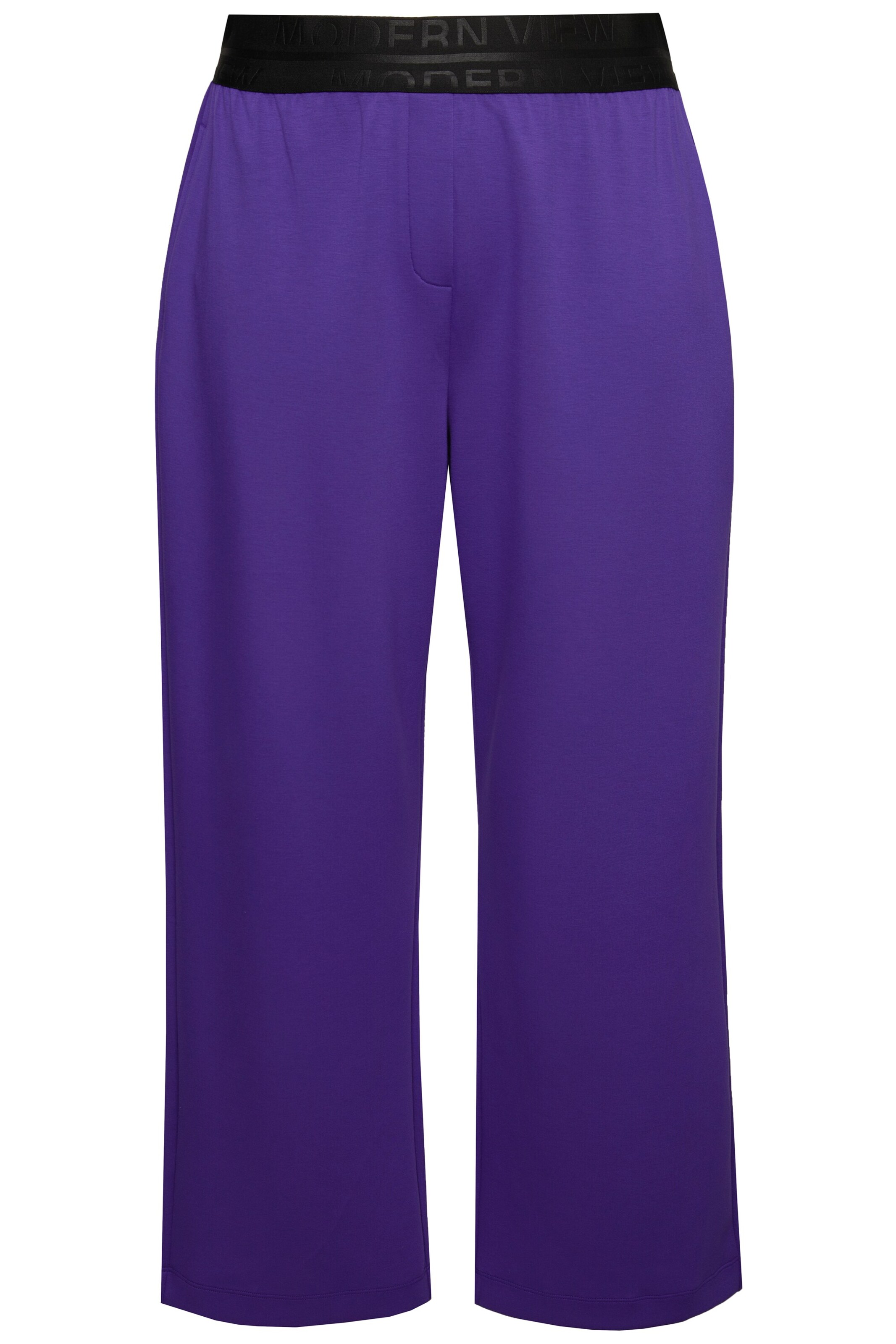 Ulla Popken Loose fit Trousers in Purple: front