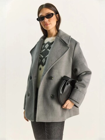 Bianco Lucci Tussenmantel in Grijs