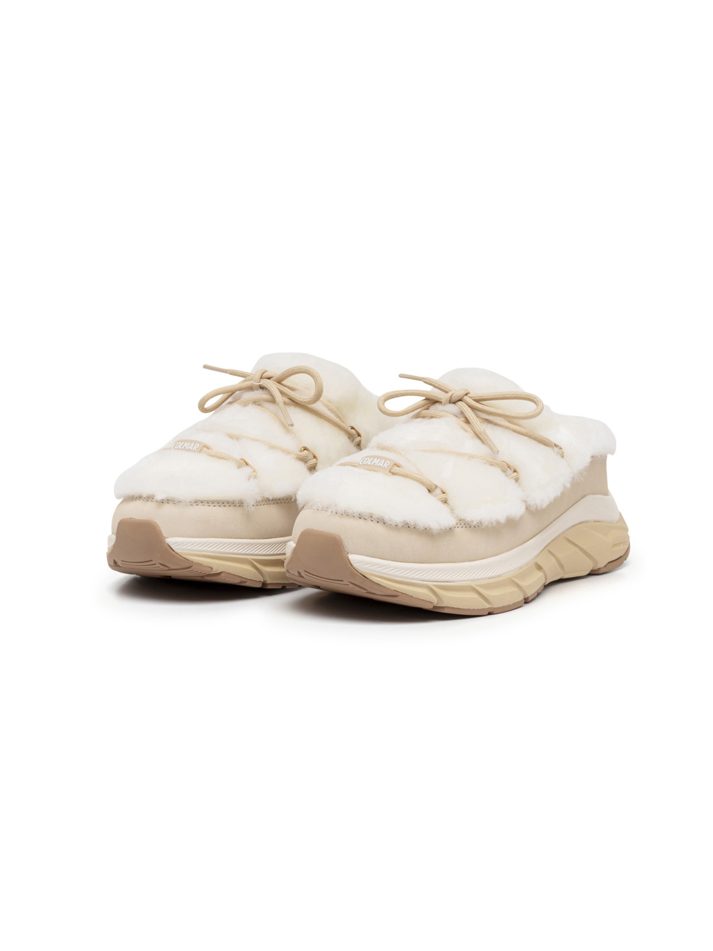Clogs 'Rey Aries' di Colmar in beige: frontale