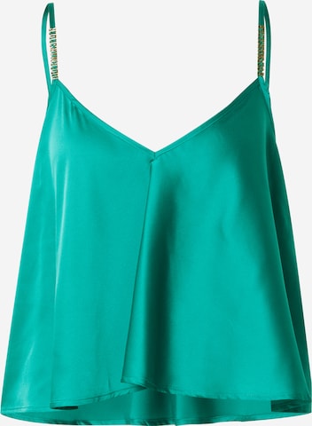 Hoermanseder x About You Top 'Isa' in Green: front