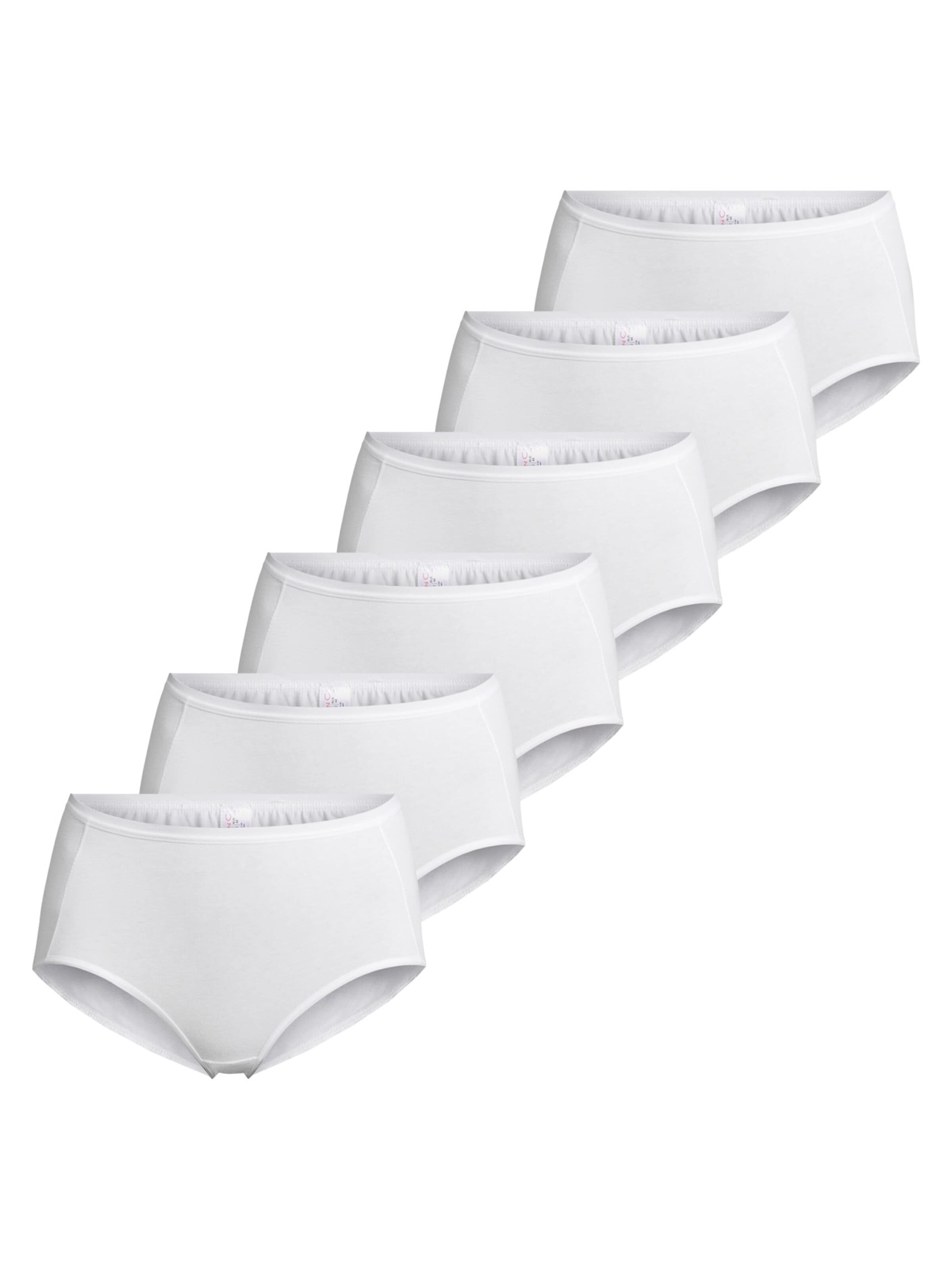 Nina von C. Slip 'Basic'‌‌‌ in Weiß: Vorderseite