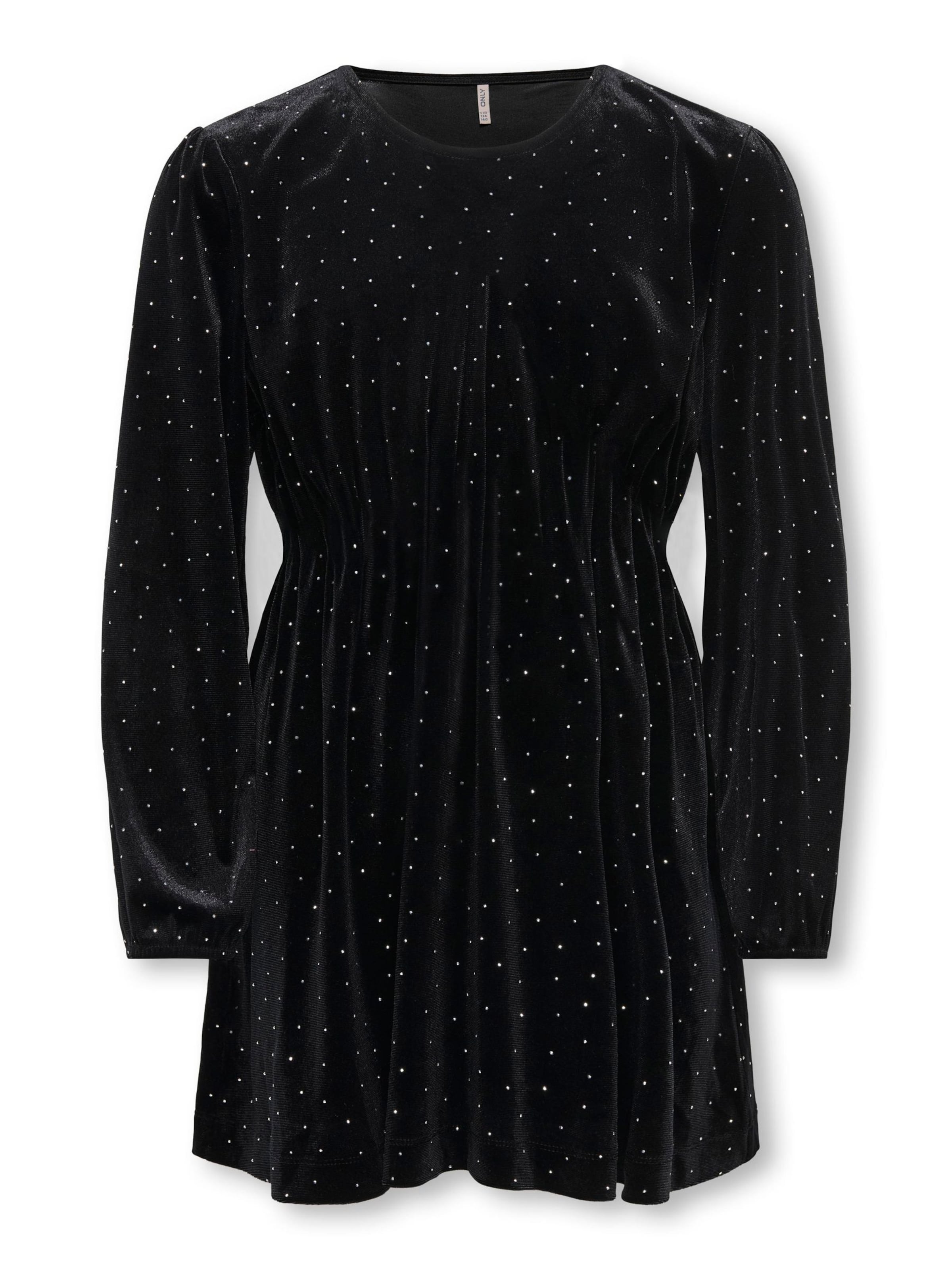 ONLY GIRLS Kjole 'KOGVella' i sort: forside