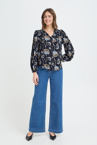 Fransa Bluse 'KALIA' in Blau