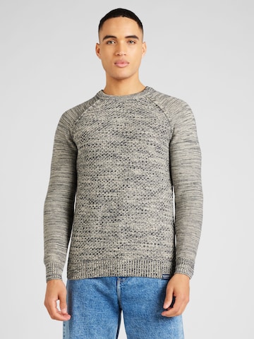 GARCIA Sweater in Grey: front