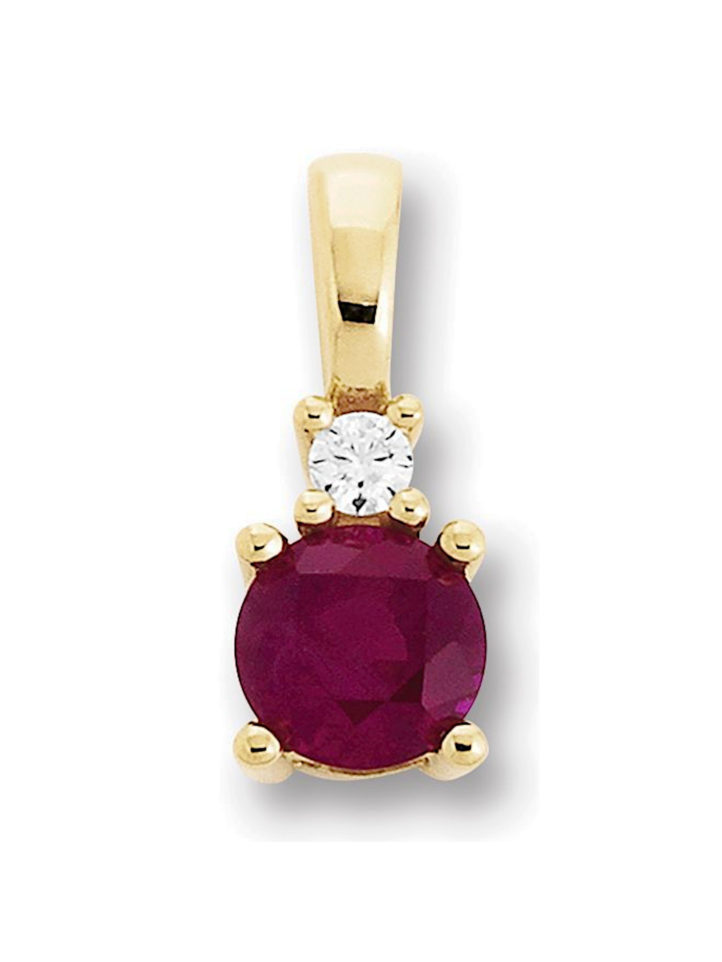 ONE ELEMENT Anhänger in Gold: Vorderseite