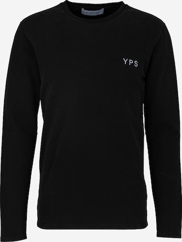 Young Poets - Camisa 'Lio' em preto: frente