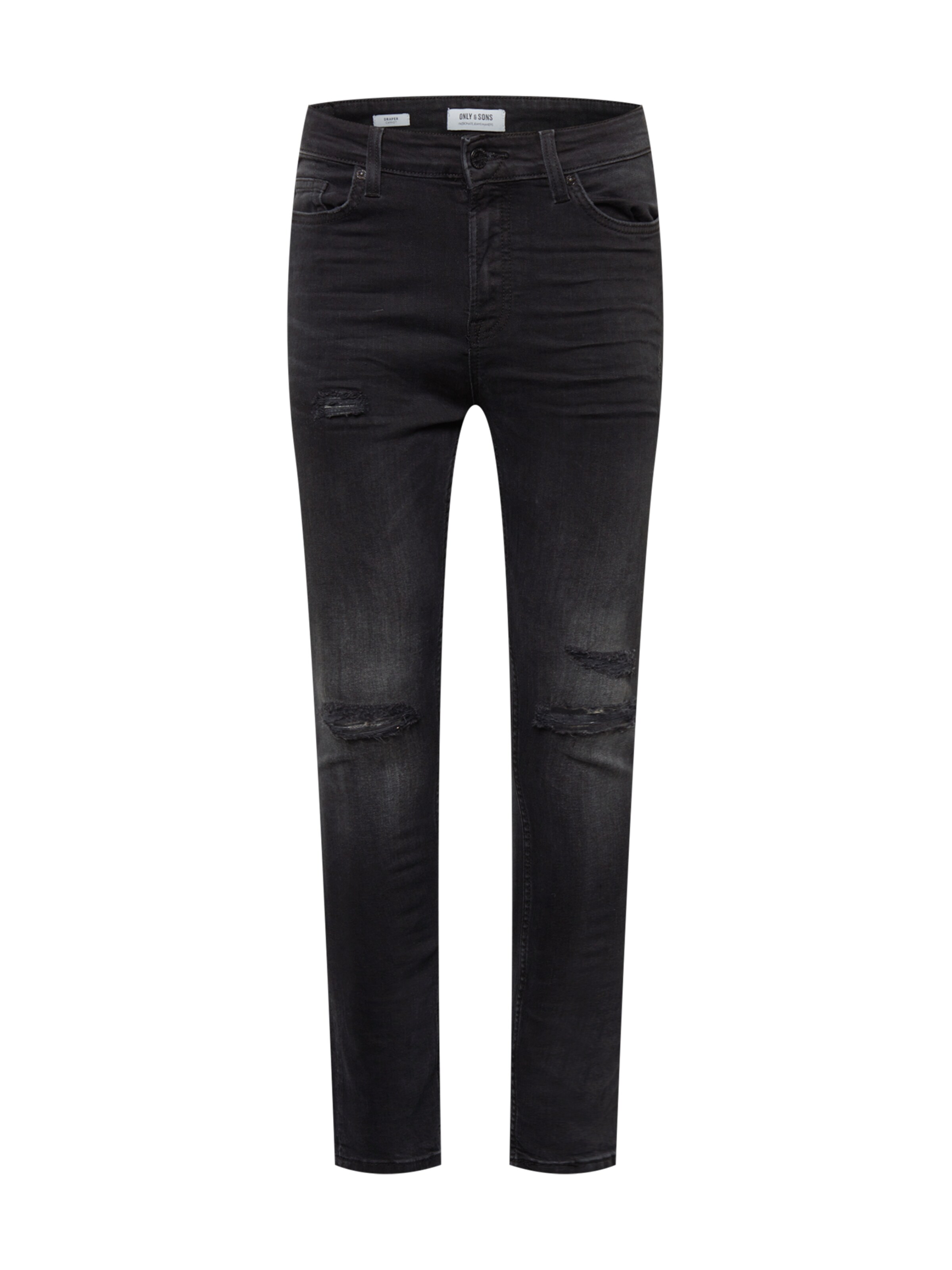 Männer Jeans Only & Sons Jeans 'DRAPER' in Schwarz - EA52649 Männer Jeans Only & Sons Jeans 'DRAPER' in Schwarz - EA52649