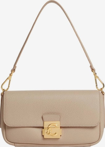 Borsa a mano 'Me Lock S26 1' di Coccinelle in beige: frontale