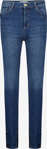 Fabienne Chapot Flared Jeans 'Eva' in Blauw: voorkant