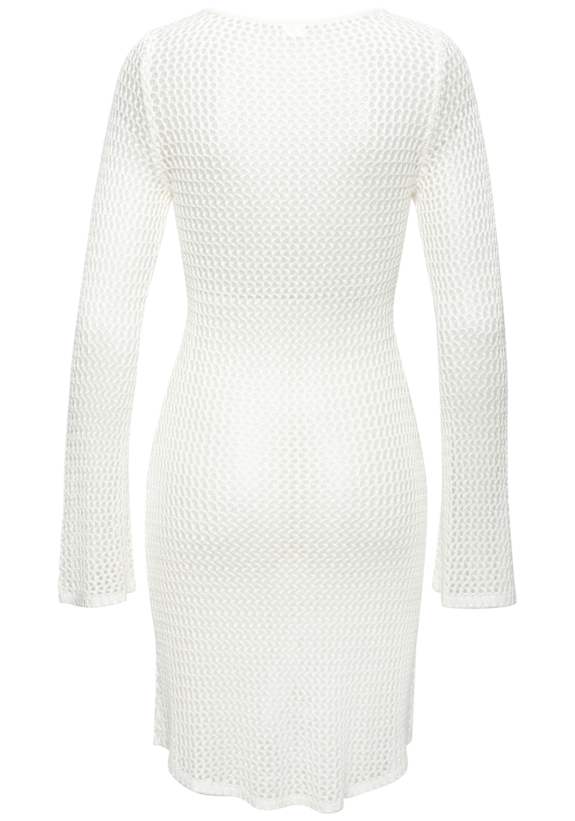LASCANA Kleid in Beige
