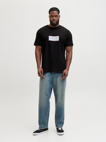 Jack & Jones Plus Shirt 'JORGREENE' in Zwart