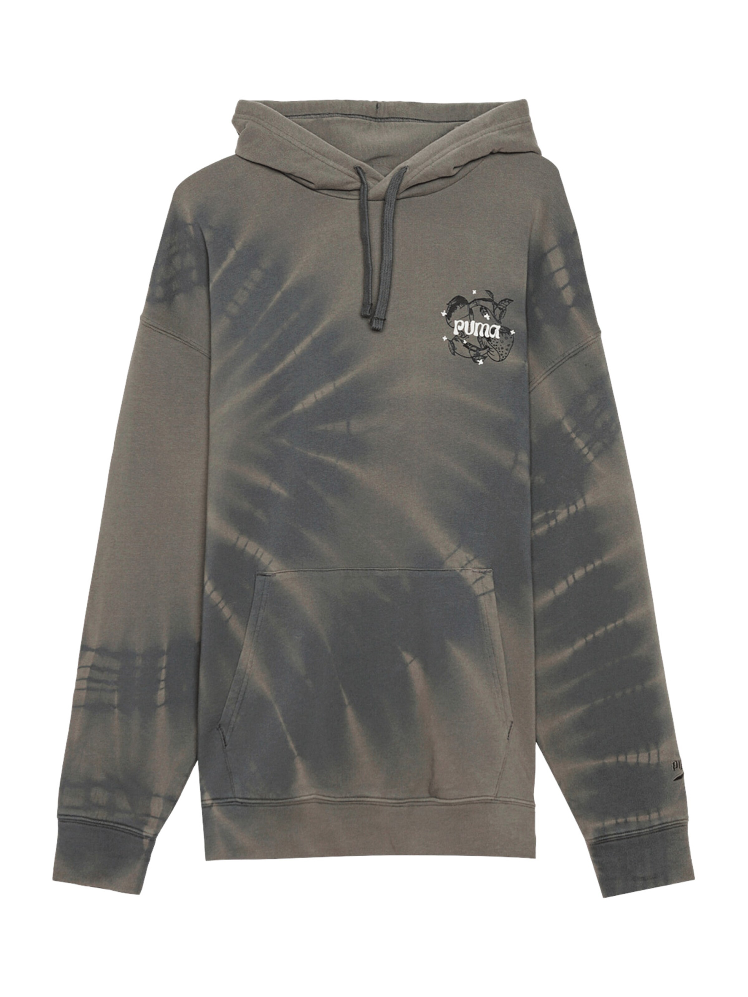 PUMA Sports sweatshirt in Green: front