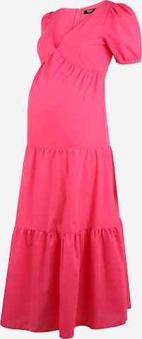 Missguided Maternity Dress in Pink: front