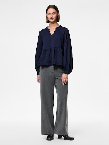PIECES Blouse 'NALANI' in Blue