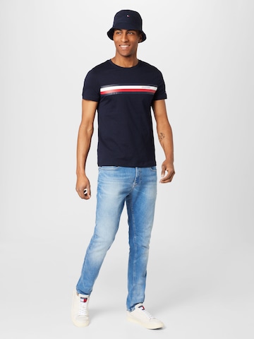 TOMMY HILFIGER T-Shirt in Blau