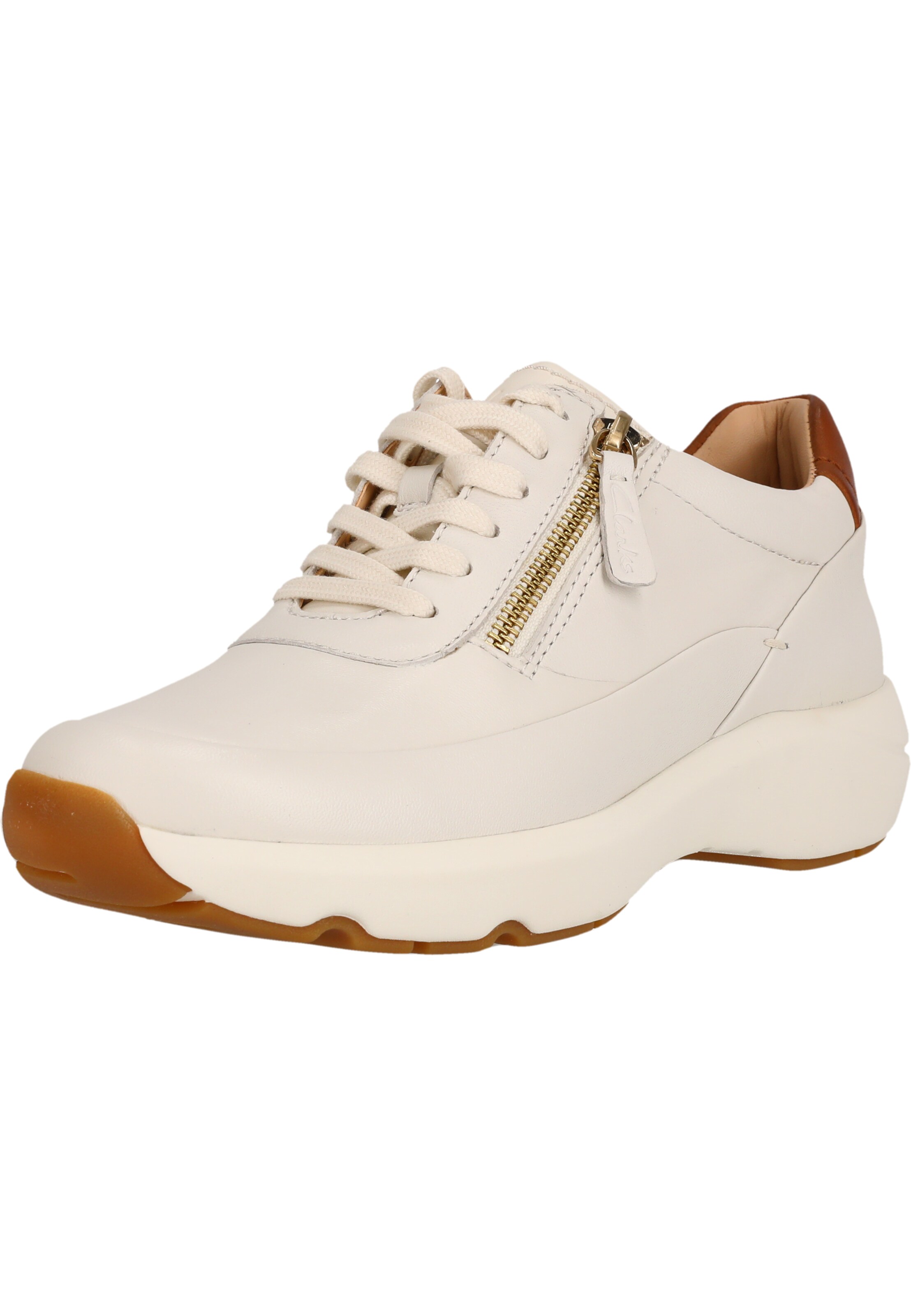CLARKS Sneakers 'Tivoli' in White: front