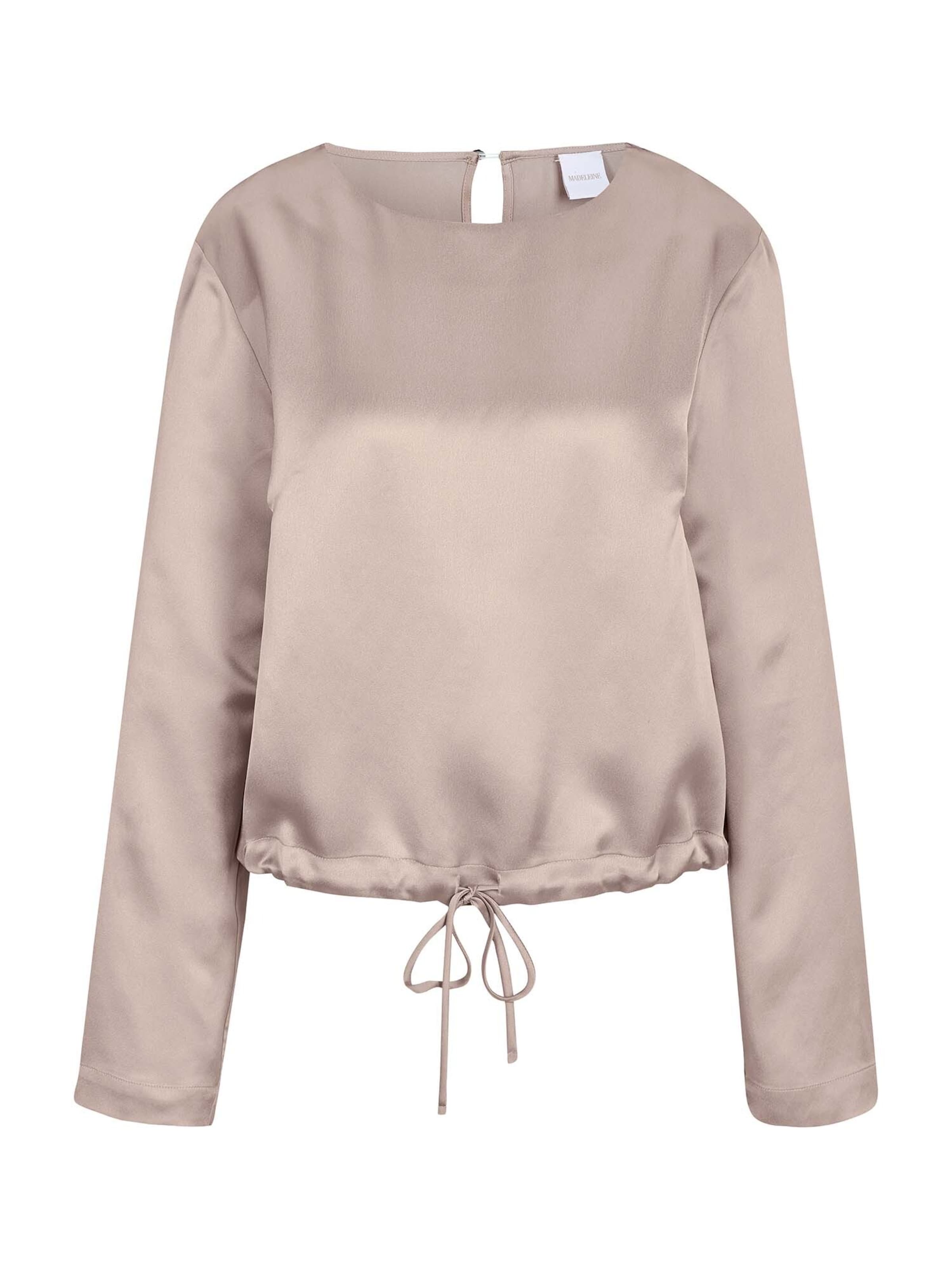 Chemisier MADELEINE en beige : devant