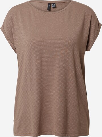 VERO MODA Shirt 'LAVA' in Bruin: voorkant