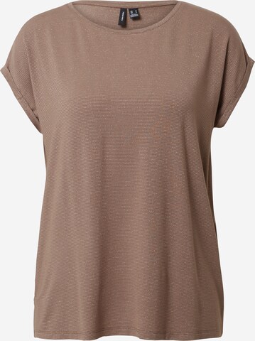VERO MODA Shirt 'LAVA' in Brown: front