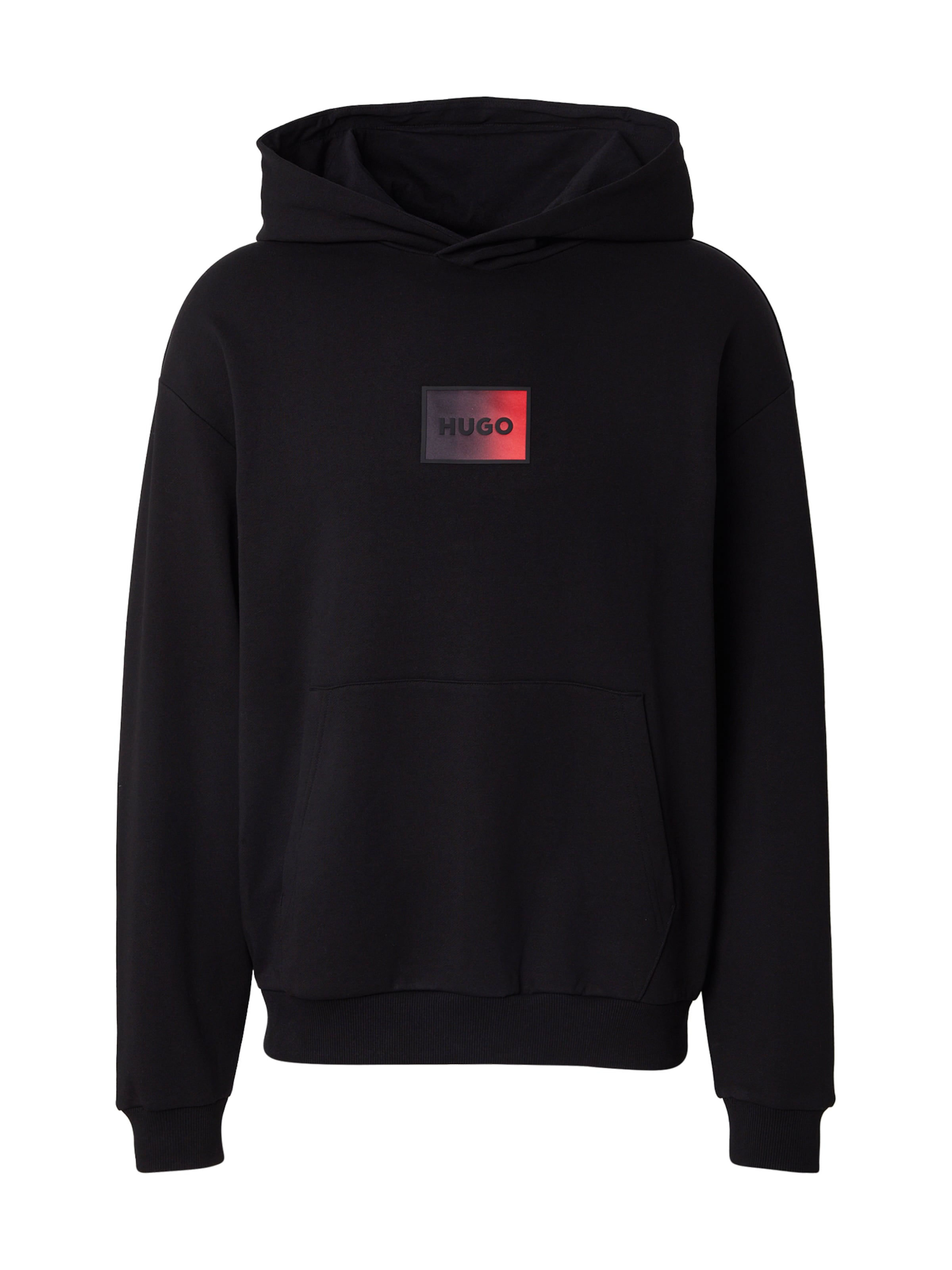 Felpa 'Dano' di HUGO in nero: frontale