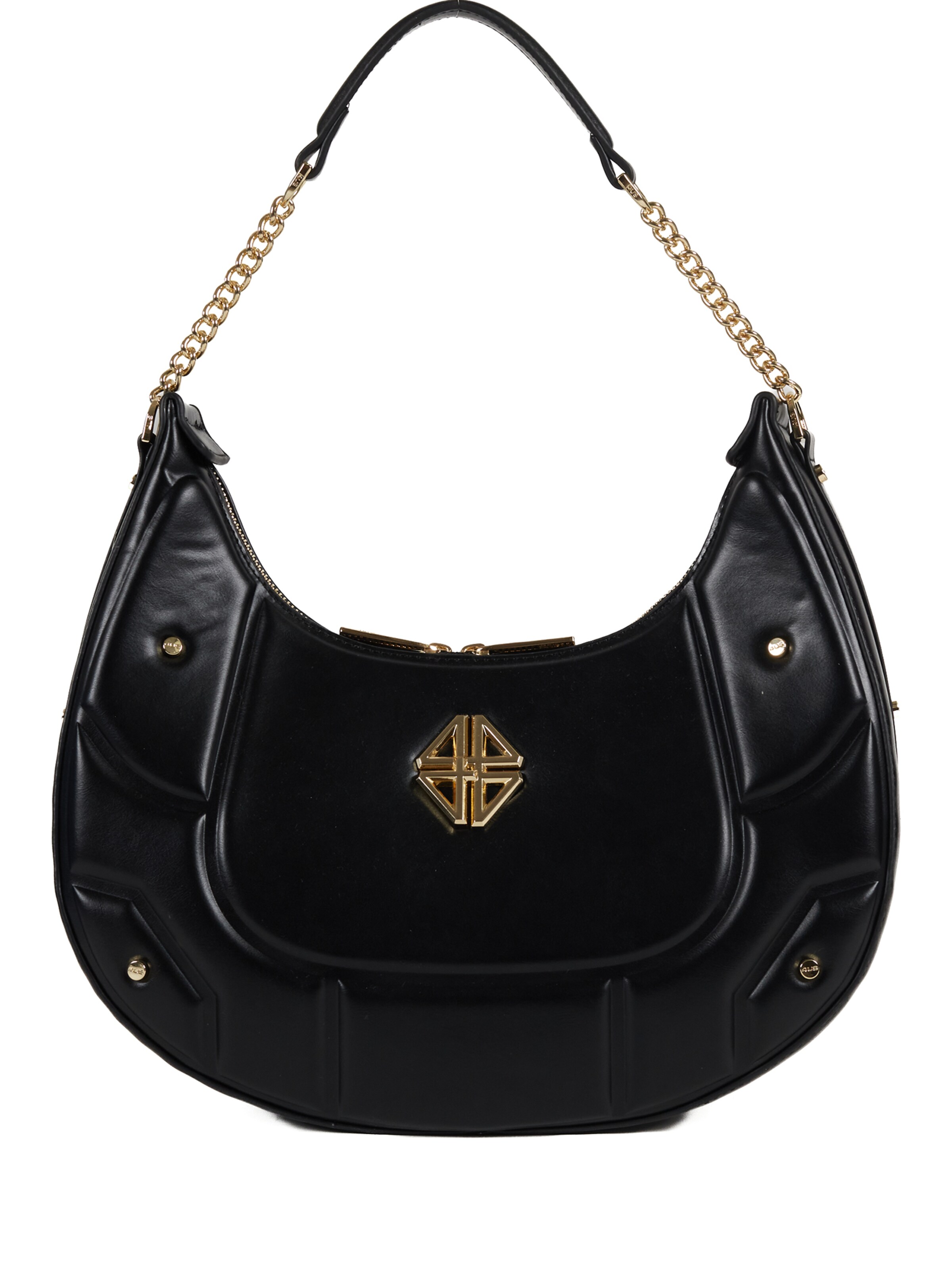 Borsa a mano di 4US PACIOTTI in nero: frontale