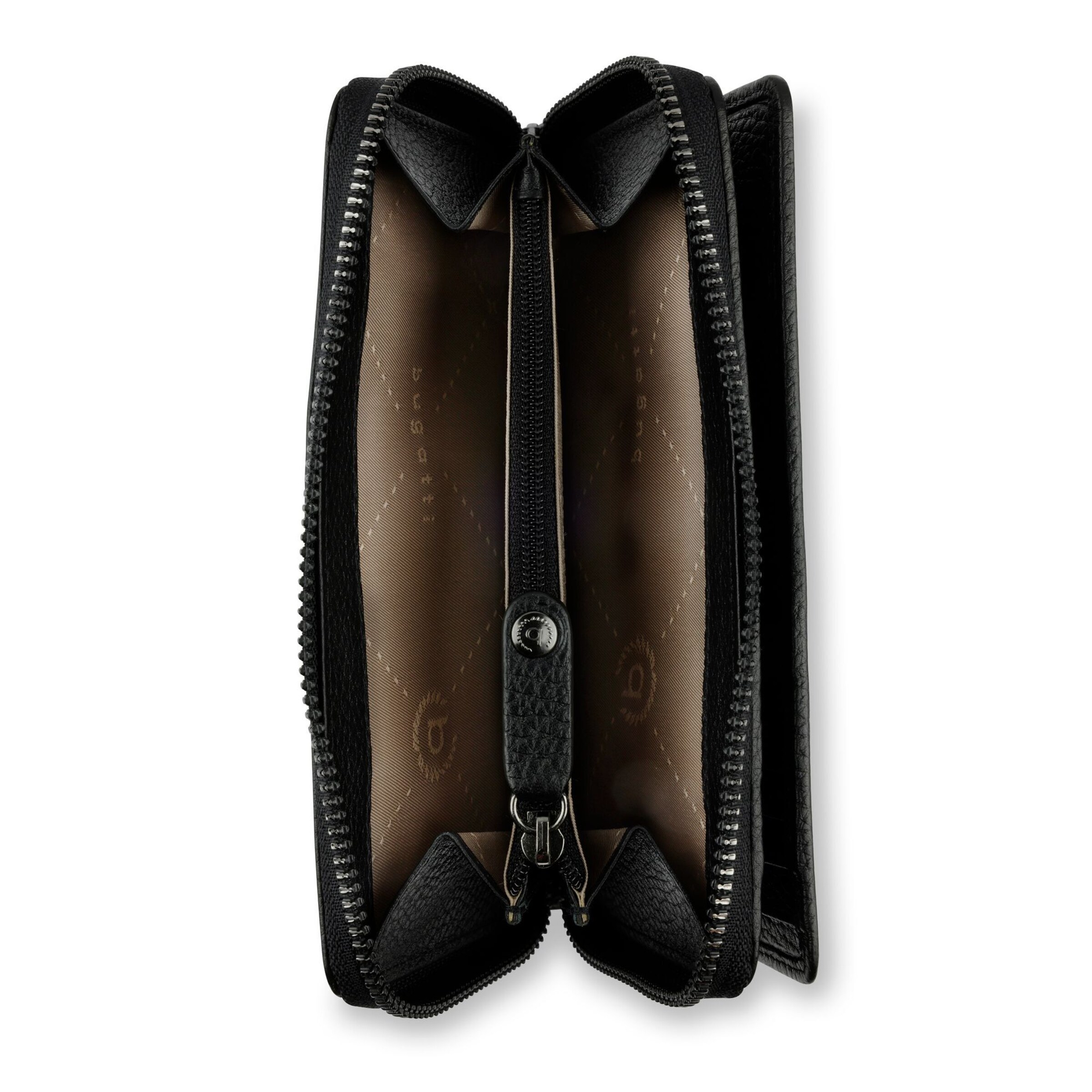 Portamonete 'Elsa' di bugatti in nero